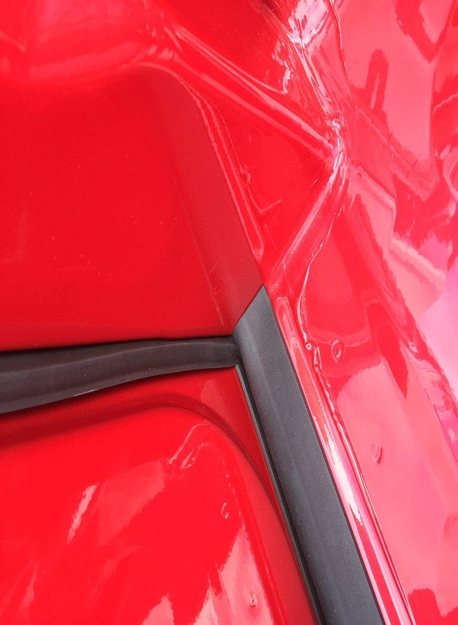 اي اس آي غطاء فجوة الباب الخلفي من ESI ROK Block بعرض 4.25 بوصة، ومانع تسرب الباب الخلفي المتطور مع مانع تسرب مدبب بطول 6 أقدام للجدران الجانبية - Image 3